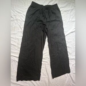 a new day Black Wide Leg Lounge Pants